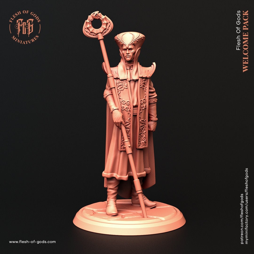 High Order Official (sculpted by Flesh of Gods miniatures)