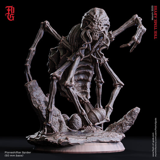 Planeshifter Spider - The Time Abyss (sculpted by Flesh of Gods miniatures)