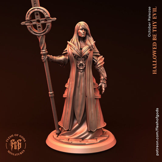 Holy Priest - Hallowed Be Thy Evil (sculpted by Flesh of Gods miniatures)