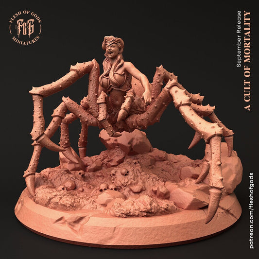 Drider - Cult of Mortality (sculpted by Flesh of Gods miniatures)