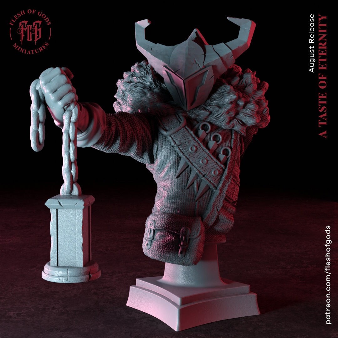 The Hunter Bust - Taste of Eternity (sculpted by Flesh of Gods miniatures)