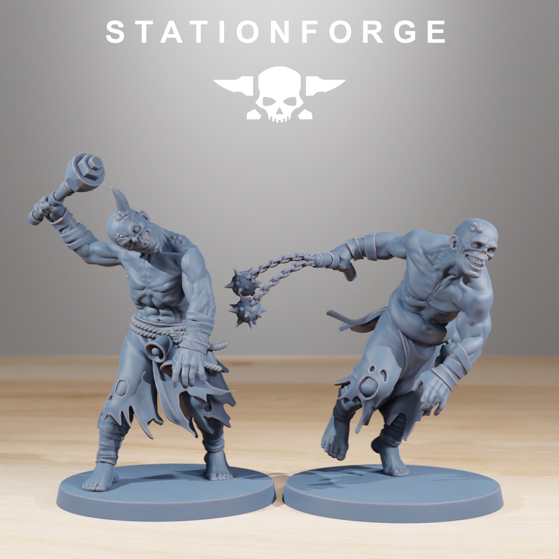 Corrupted Guard Walkers - set of 11 (with Mutant option) (sculpted by Stationforge)