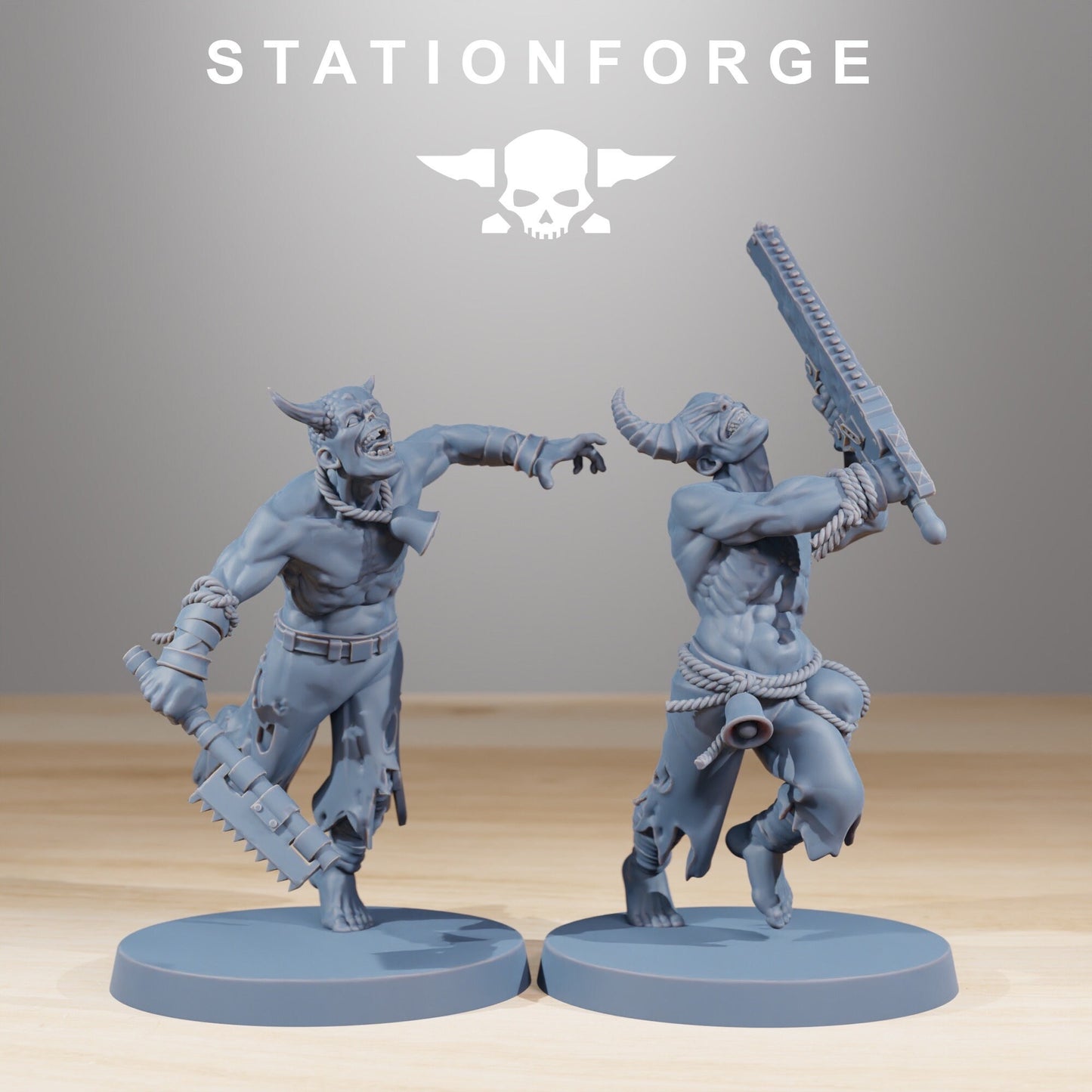 Corrupted Guard Walkers - set of 11 (with Mutant option) (sculpted by Stationforge)