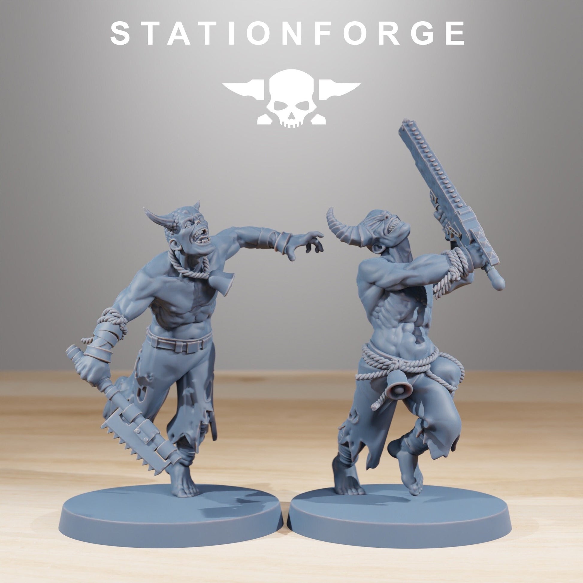 Corrupted Guard Walkers - set of 11 (with Mutant option) (sculpted by Stationforge)