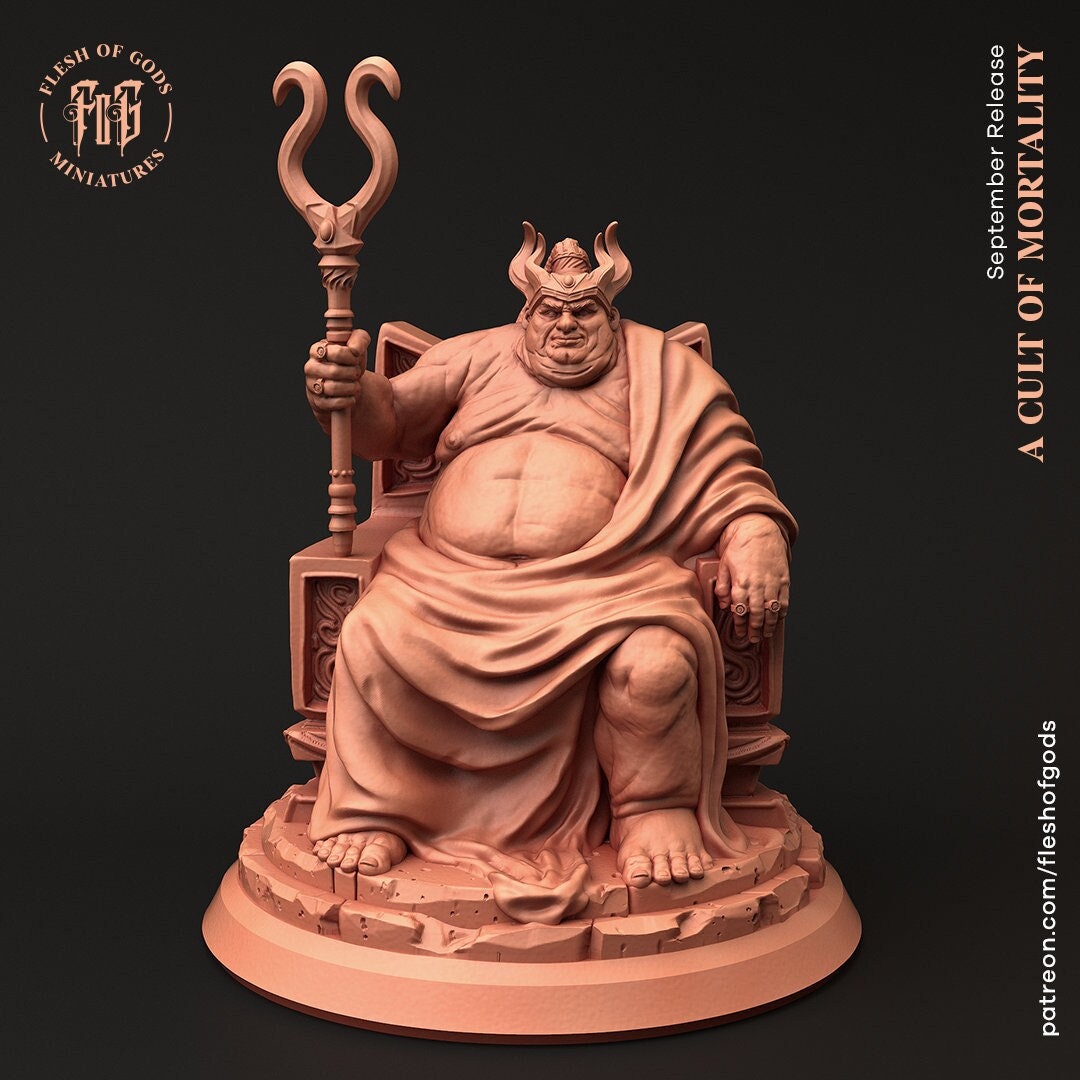 Greedy Noble - Cult of Mortality (sculpted by Flesh of Gods miniatures)