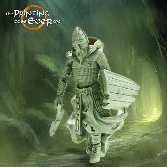 Ghost Warrior B - Hall of the Ghost King (sculpted by Print Goes Ever On)