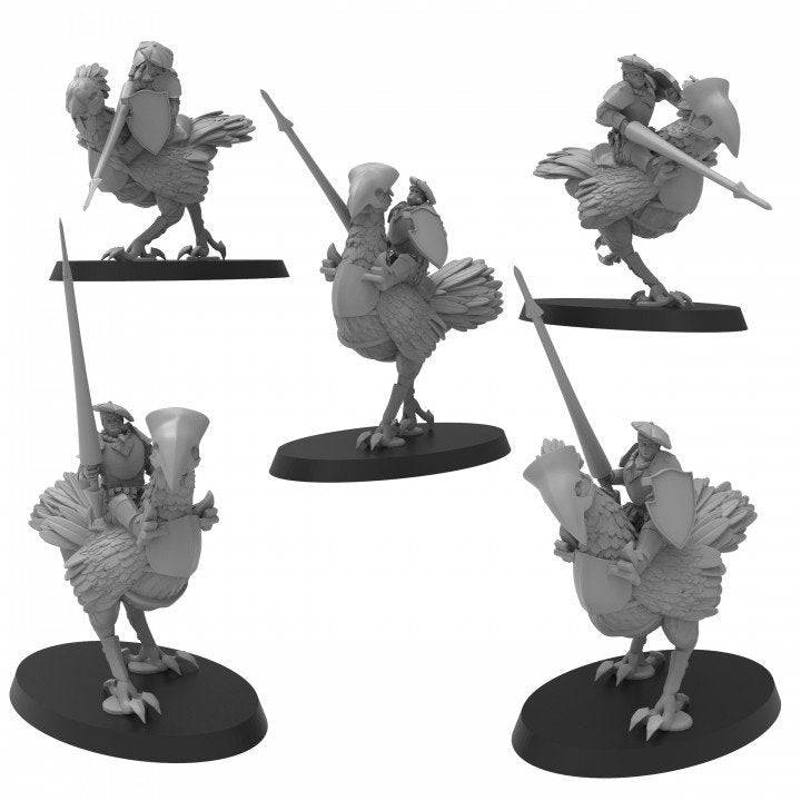 House Excess Lancers (5) (sculpted by That Evil One)