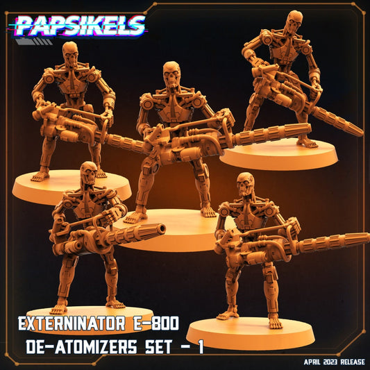 Exterminator E-800 De-Atomiser Set (5) (sculpted by Papsikels)