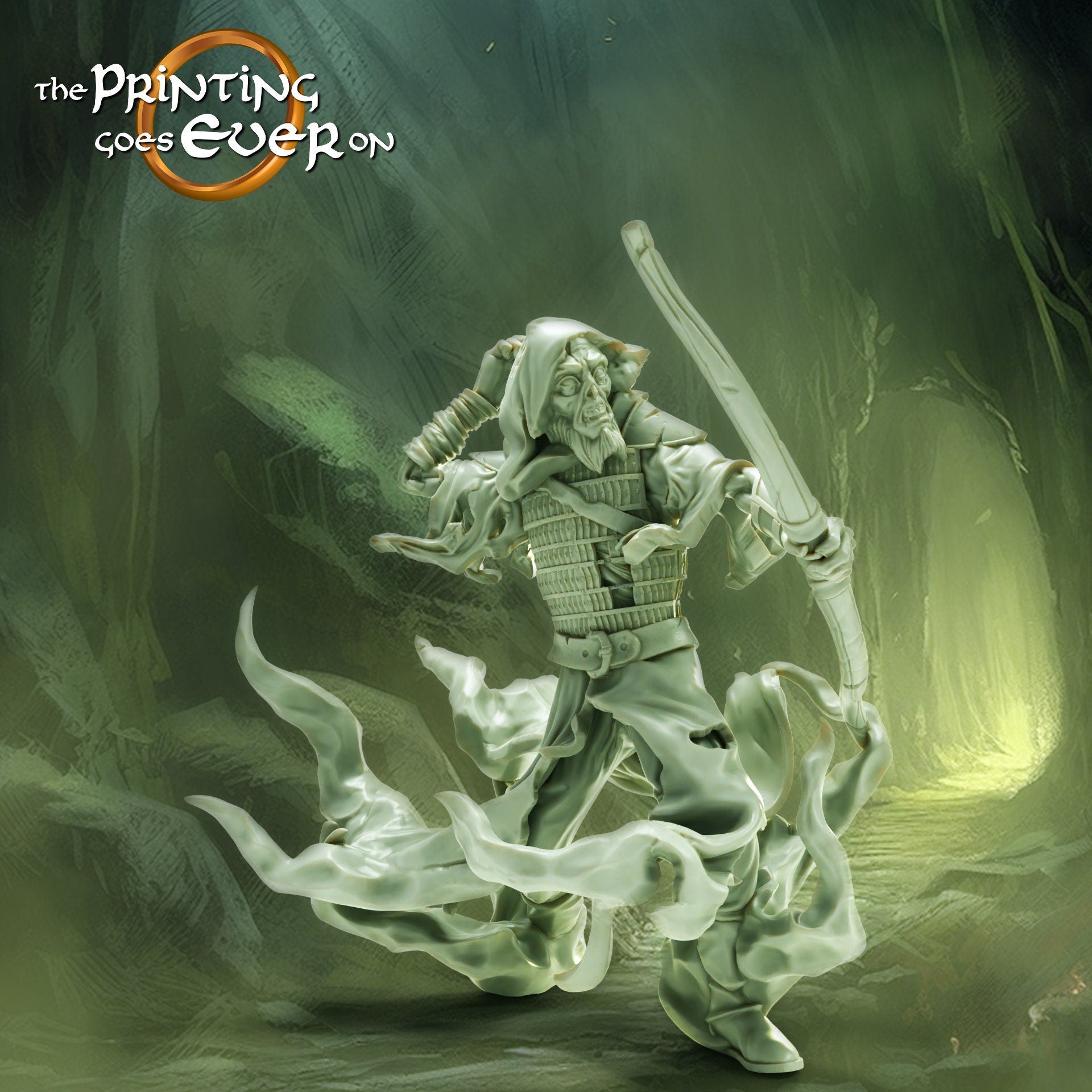 Ghost Archer B - Hall of the Ghost King (sculpted by Print Goes Ever On)