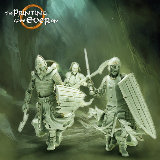 Ghost Warriors - Hall of the Ghost King (sculpted by Print Goes Ever On)