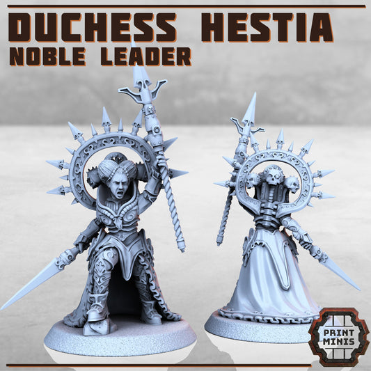 Duchess Hestia - Noble Leader (by Print Minis)