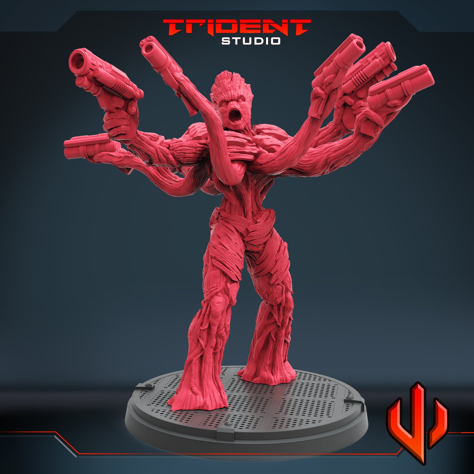 Groot Vol 3 (Fan art sculpted by Trident Studio) (Crisis Protocol Proxy/Alternative)