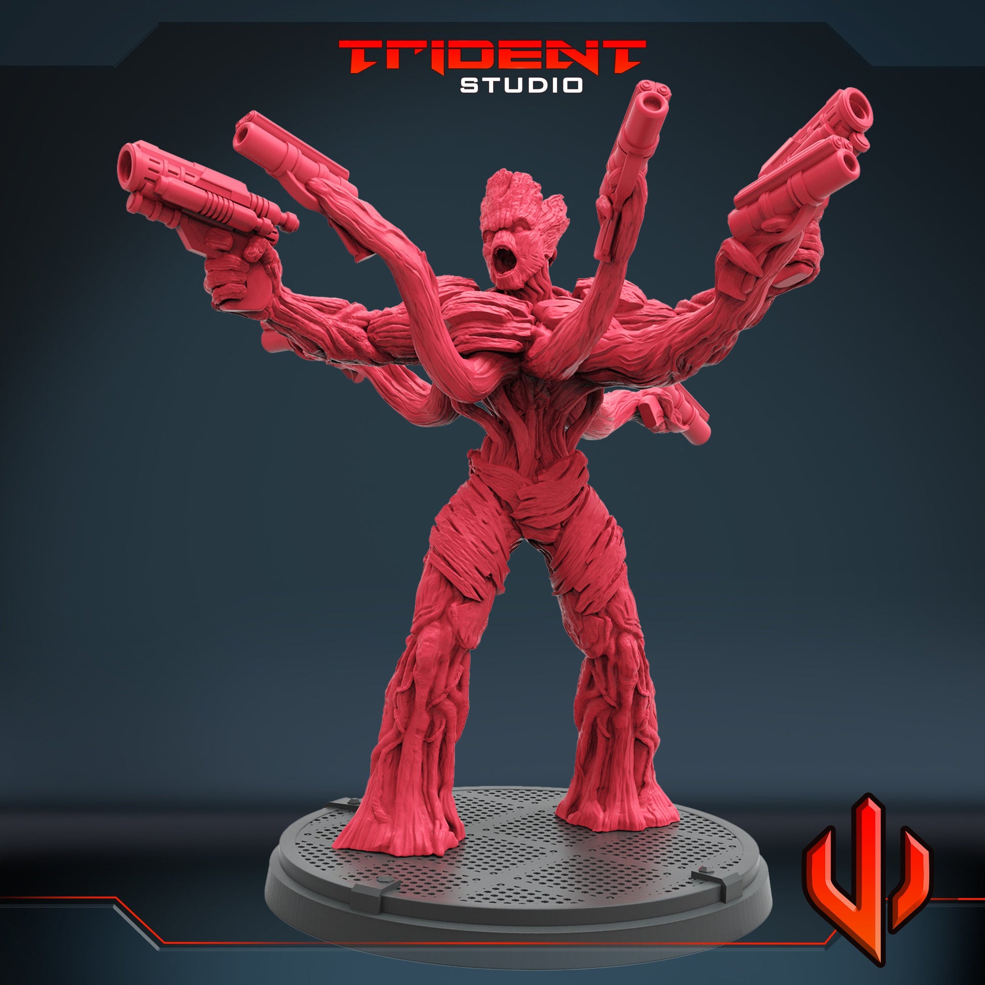 Groot Vol 3 (Fan art sculpted by Trident Studio) (Crisis Protocol Proxy/Alternative)