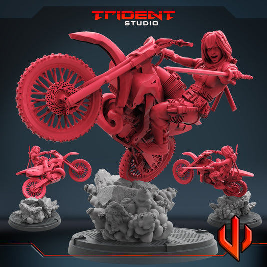 Gwenpool Unmasked (Fan art sculpted by Trident Studio) (Crisis Protocol Proxy/Alternative)