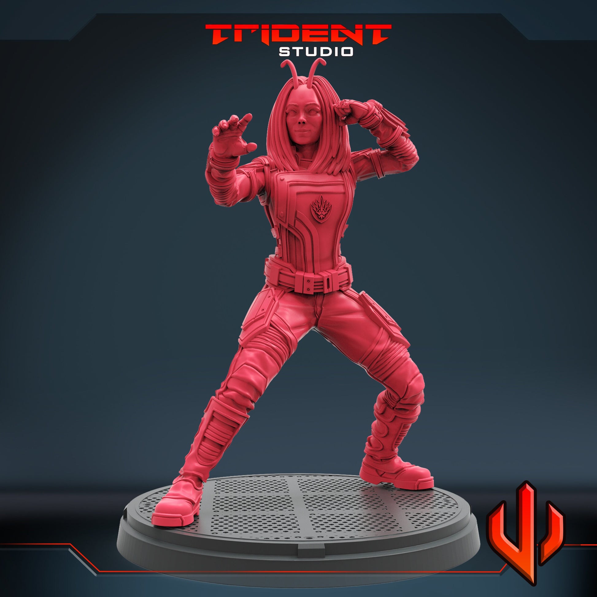 Mantis Vol 3 (Fan art sculpted by Trident Studio) (Crisis Protocol Proxy/Alternative)