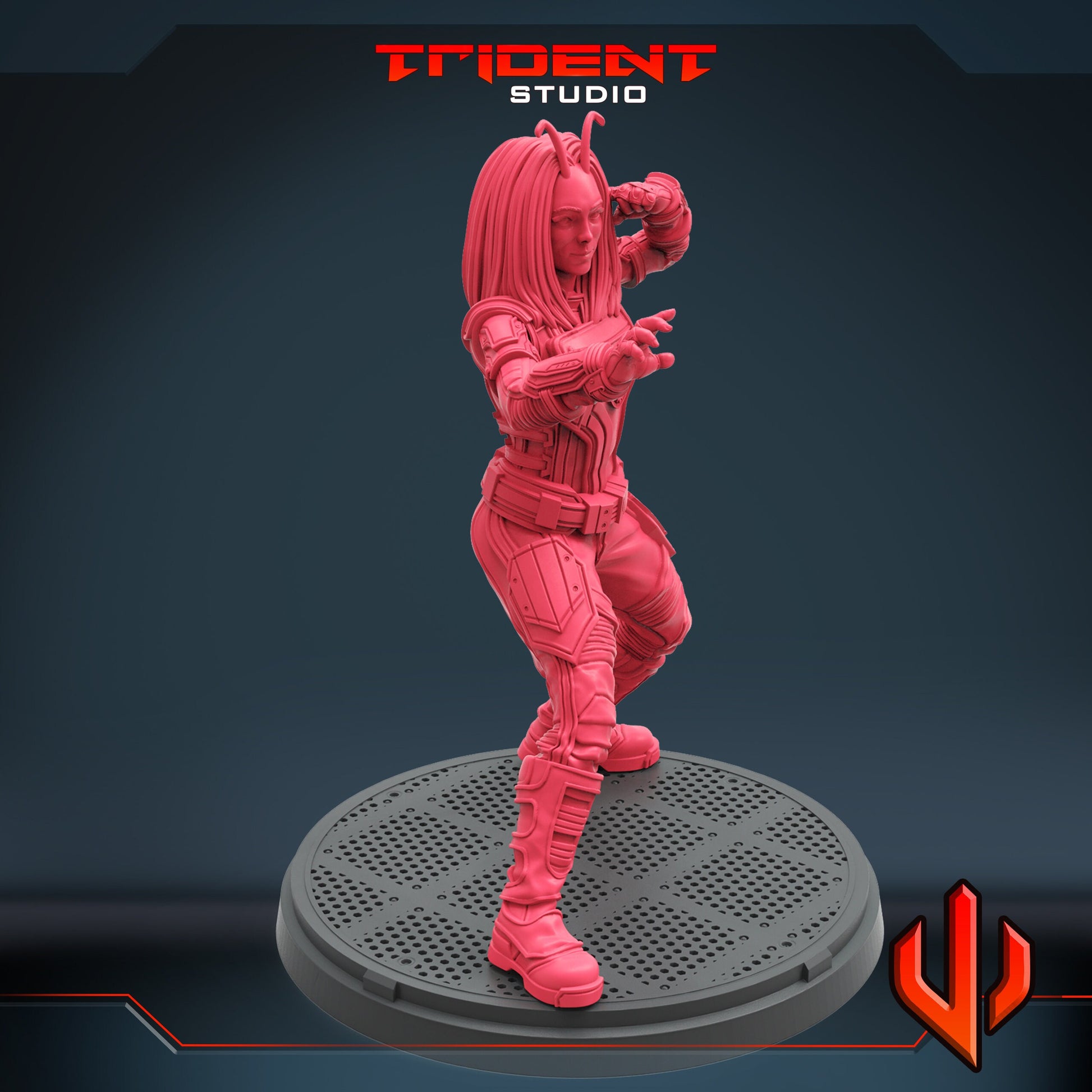 Mantis Vol 3 (Fan art sculpted by Trident Studio) (Crisis Protocol Proxy/Alternative)