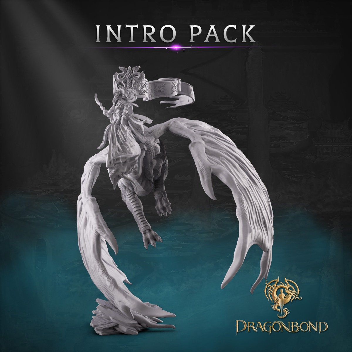 Elyse & Ferellon - Dragonbond (sculpted by Draco Studios)