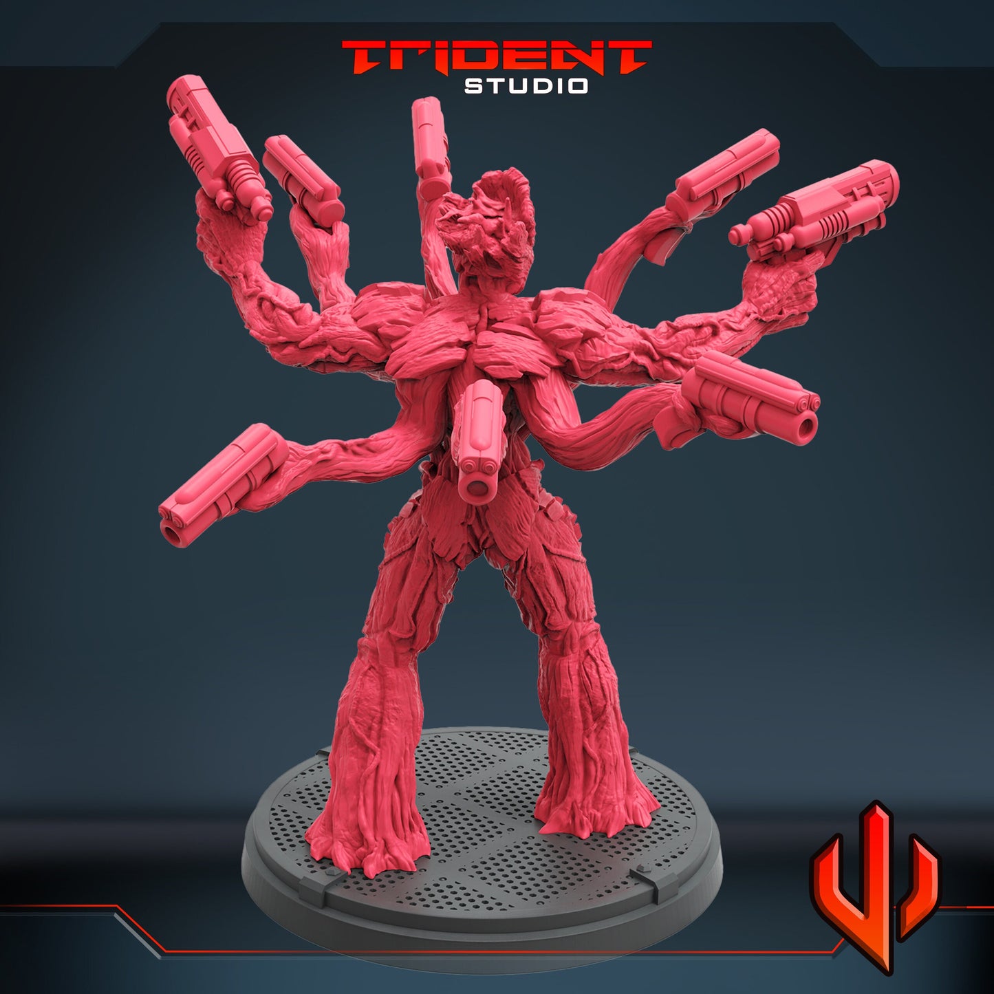 Groot Vol 3 (Fan art sculpted by Trident Studio) (Crisis Protocol Proxy/Alternative)