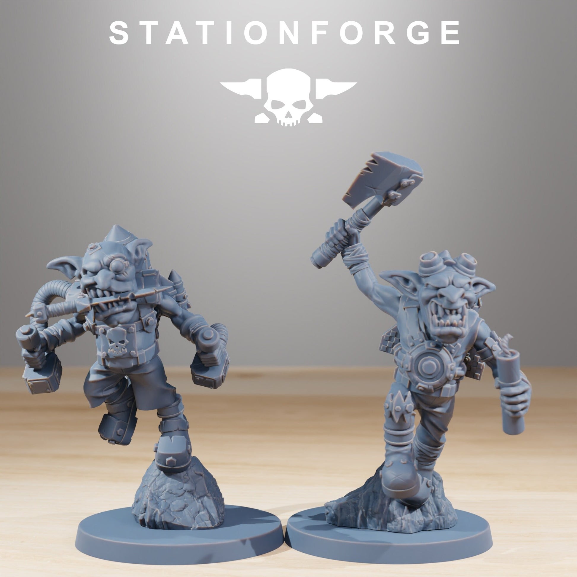 Goblin Jeststers - set of 10 (sculpted by Stationforge)