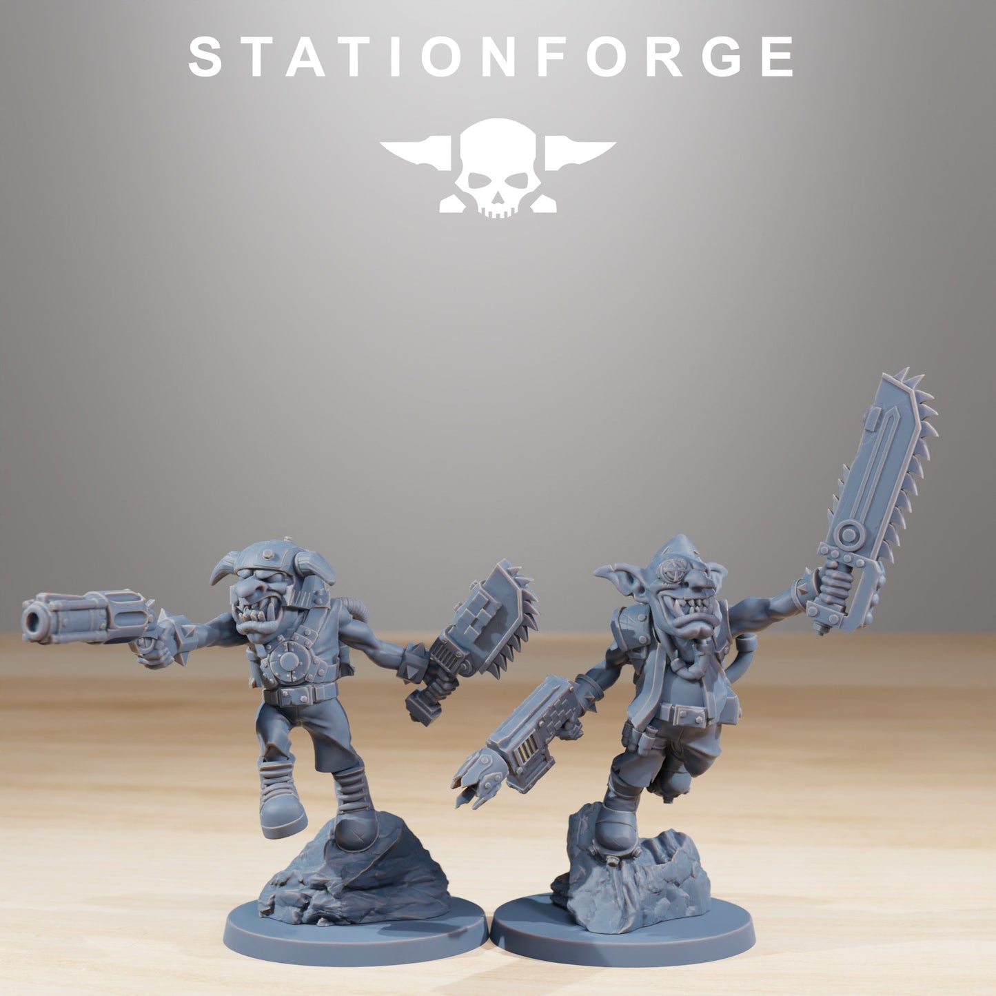 Goblin Jeststers - set of 10 (sculpted by Stationforge)