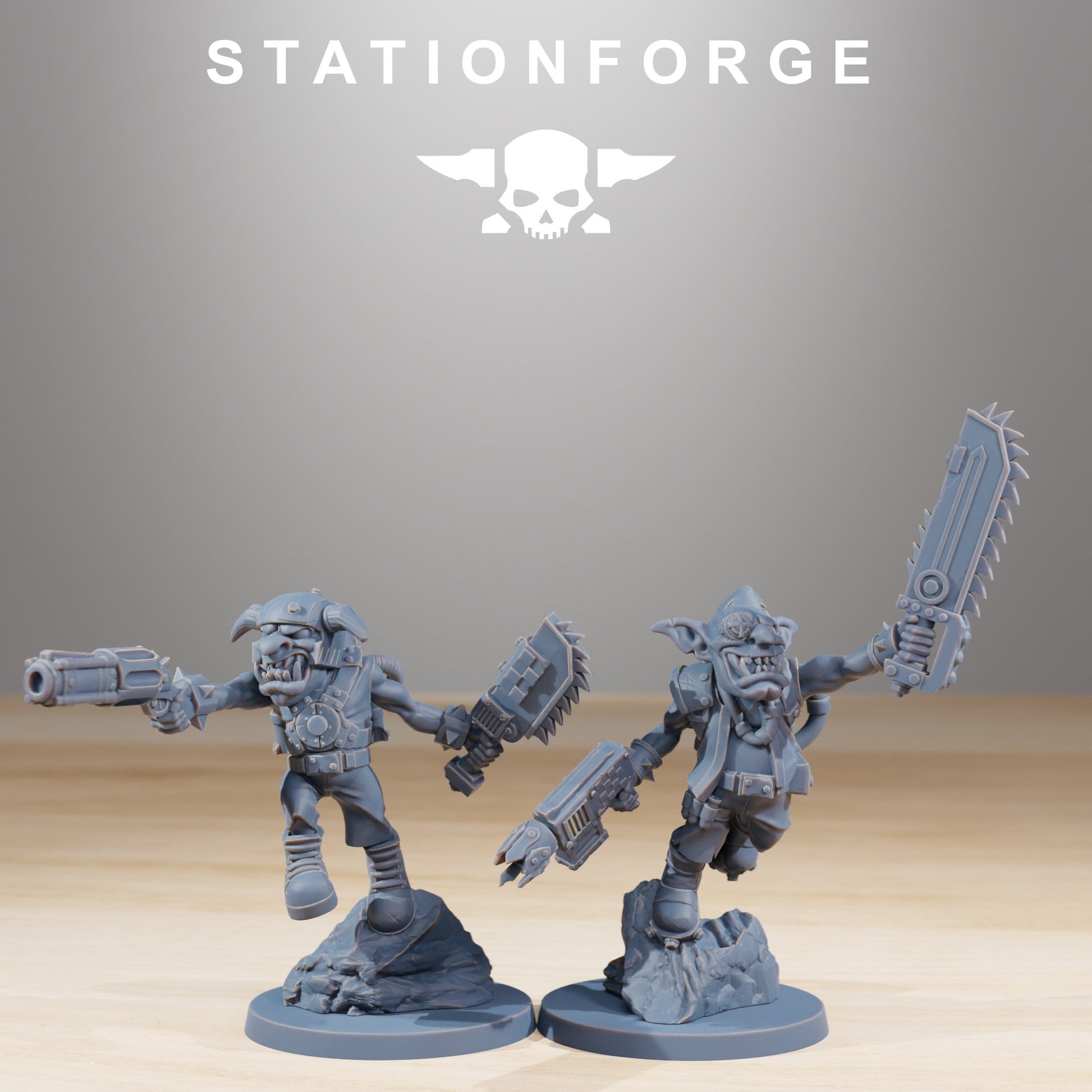 Goblin Jeststers - set of 10 (sculpted by Stationforge)