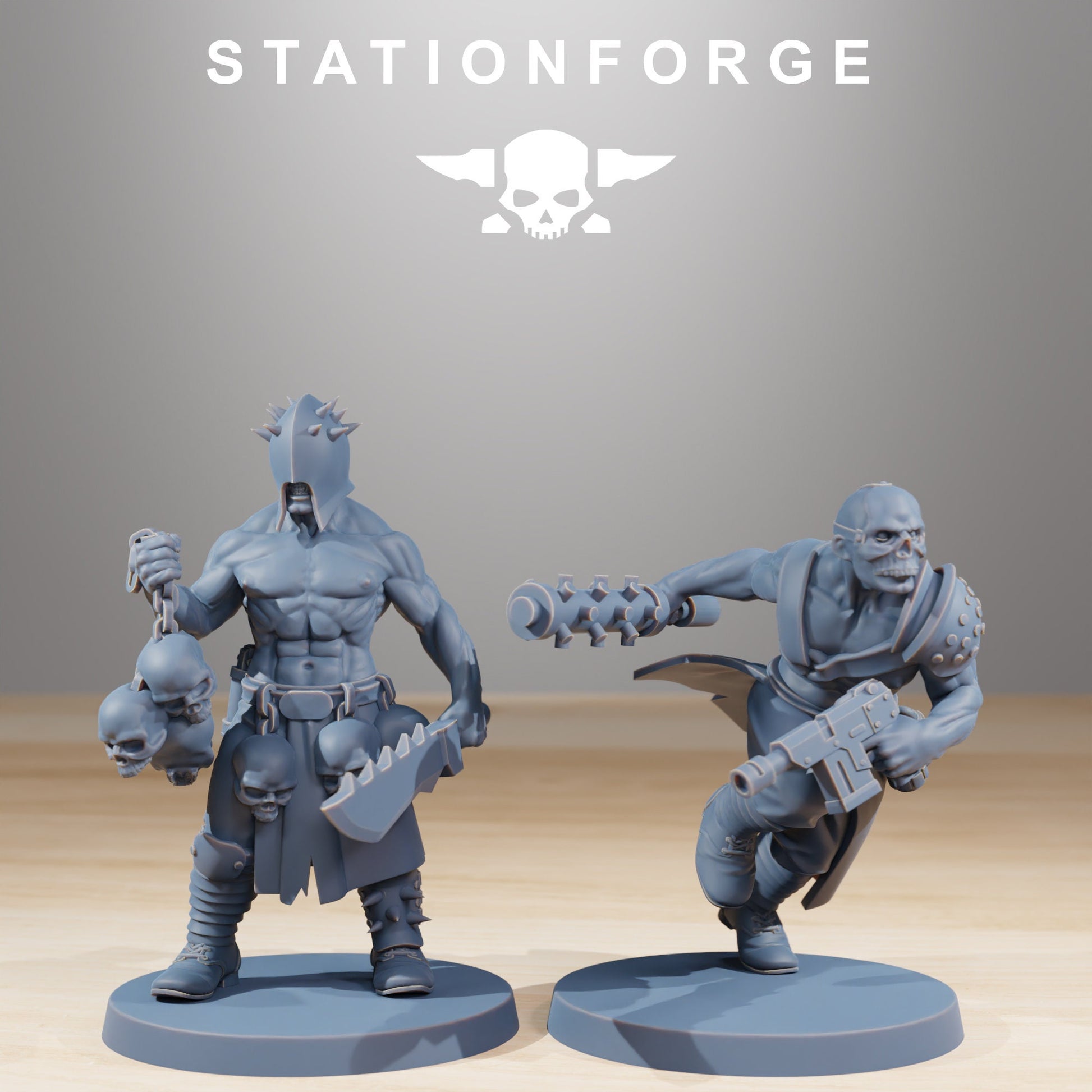 Corrupted Sectarians - set of 10 (with Mutant option) (sculpted by Stationforge)