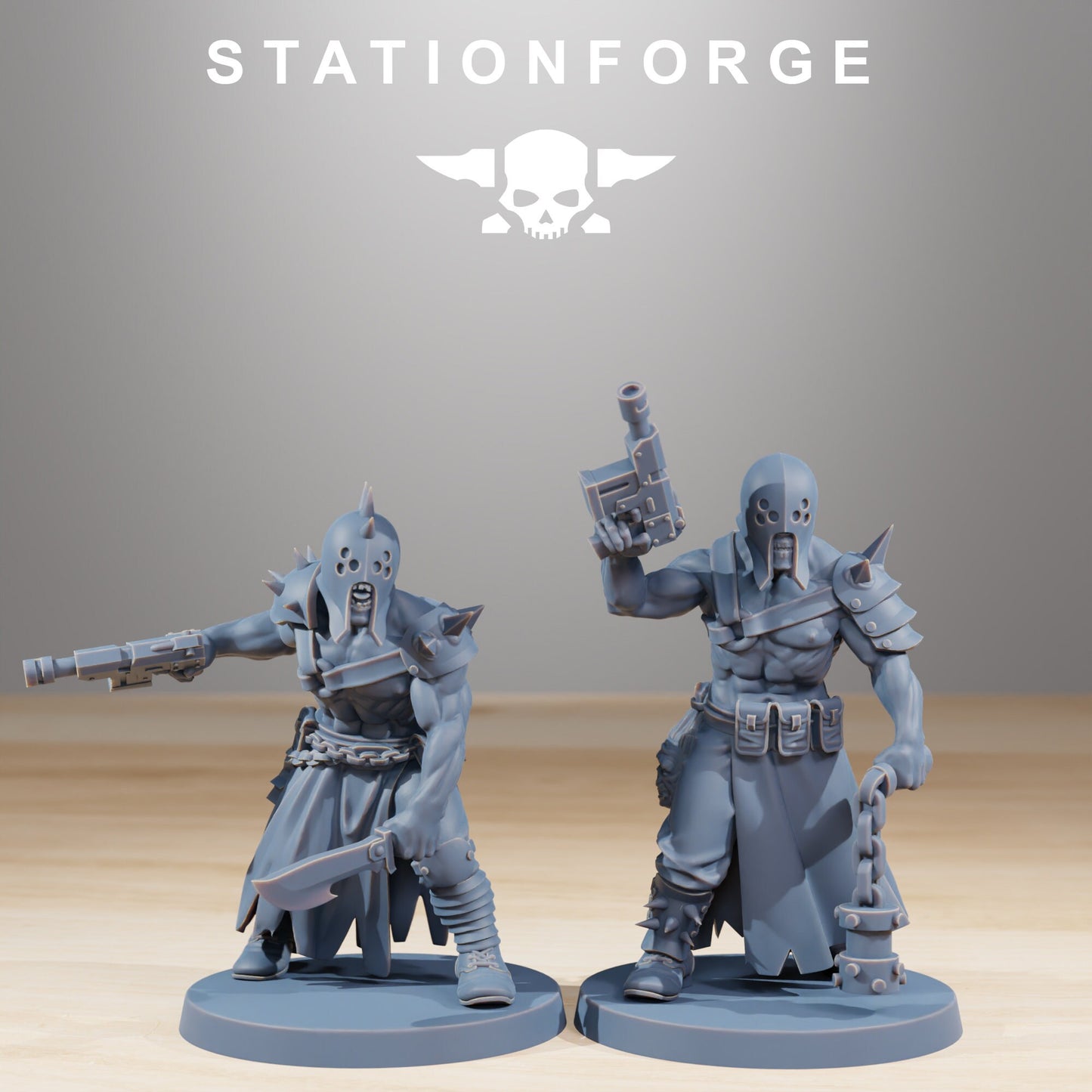 Corrupted Sectarians - set of 10 (with Mutant option) (sculpted by Stationforge)