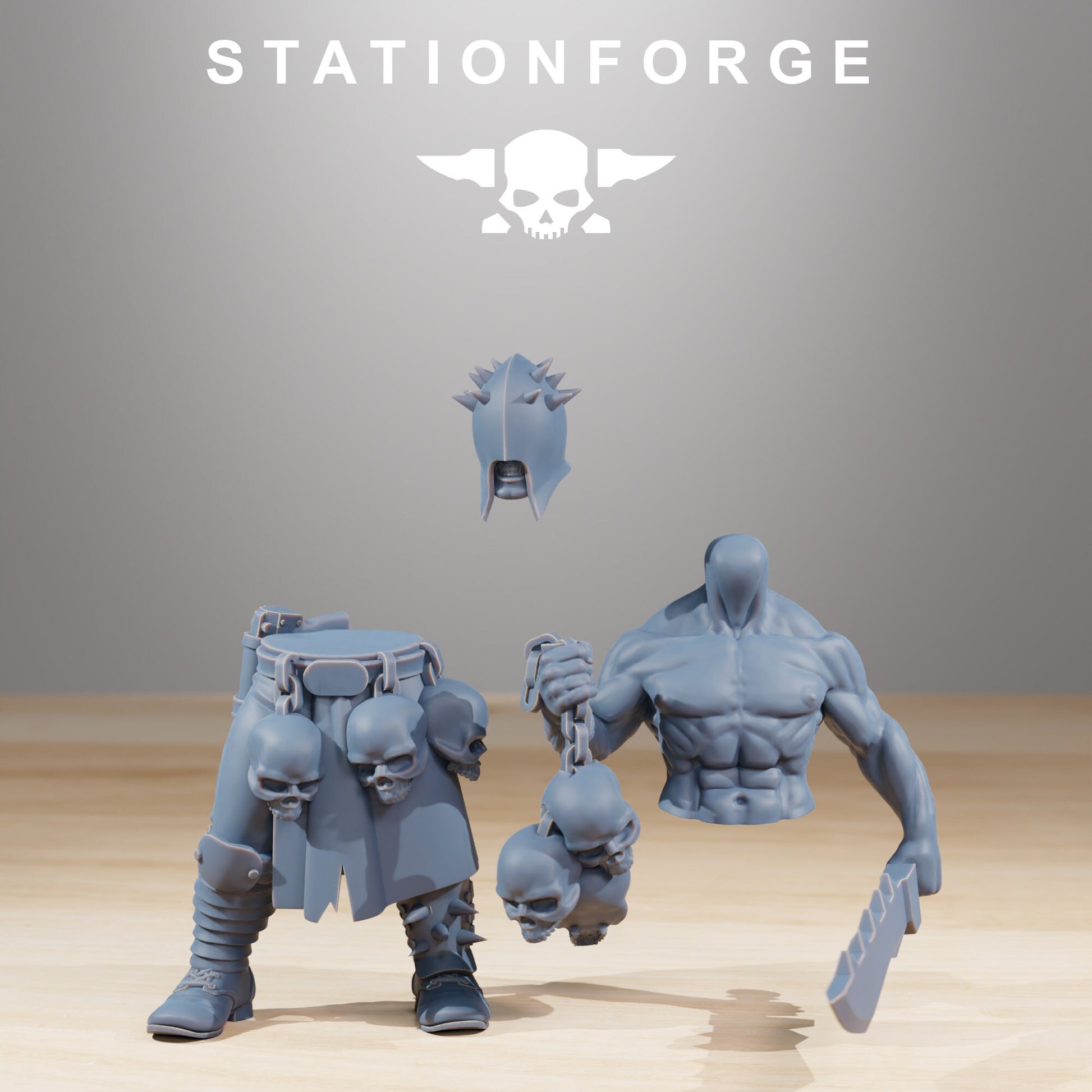 Corrupted Sectarians - set of 10 (with Mutant option) (sculpted by Stationforge)
