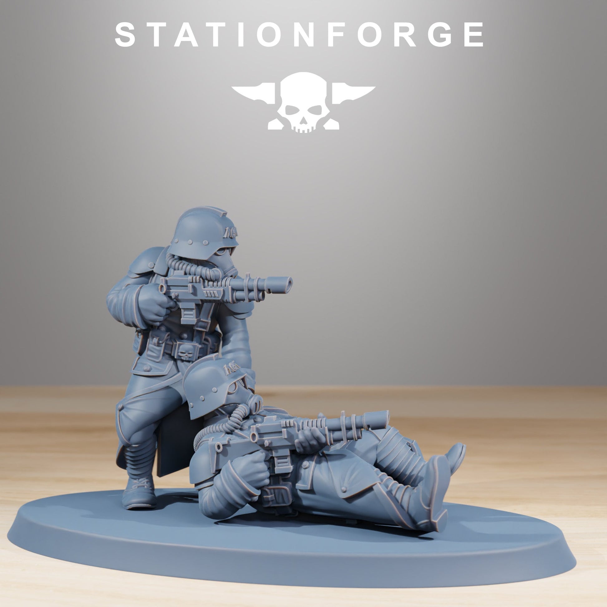 Grim Guard Casualties (11 models) (sculpted by Stationforge)
