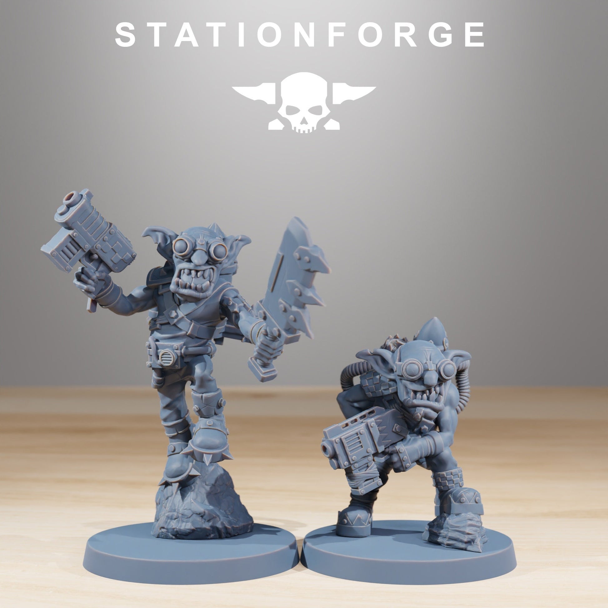 Goblin Jeststers - set of 10 (sculpted by Stationforge)