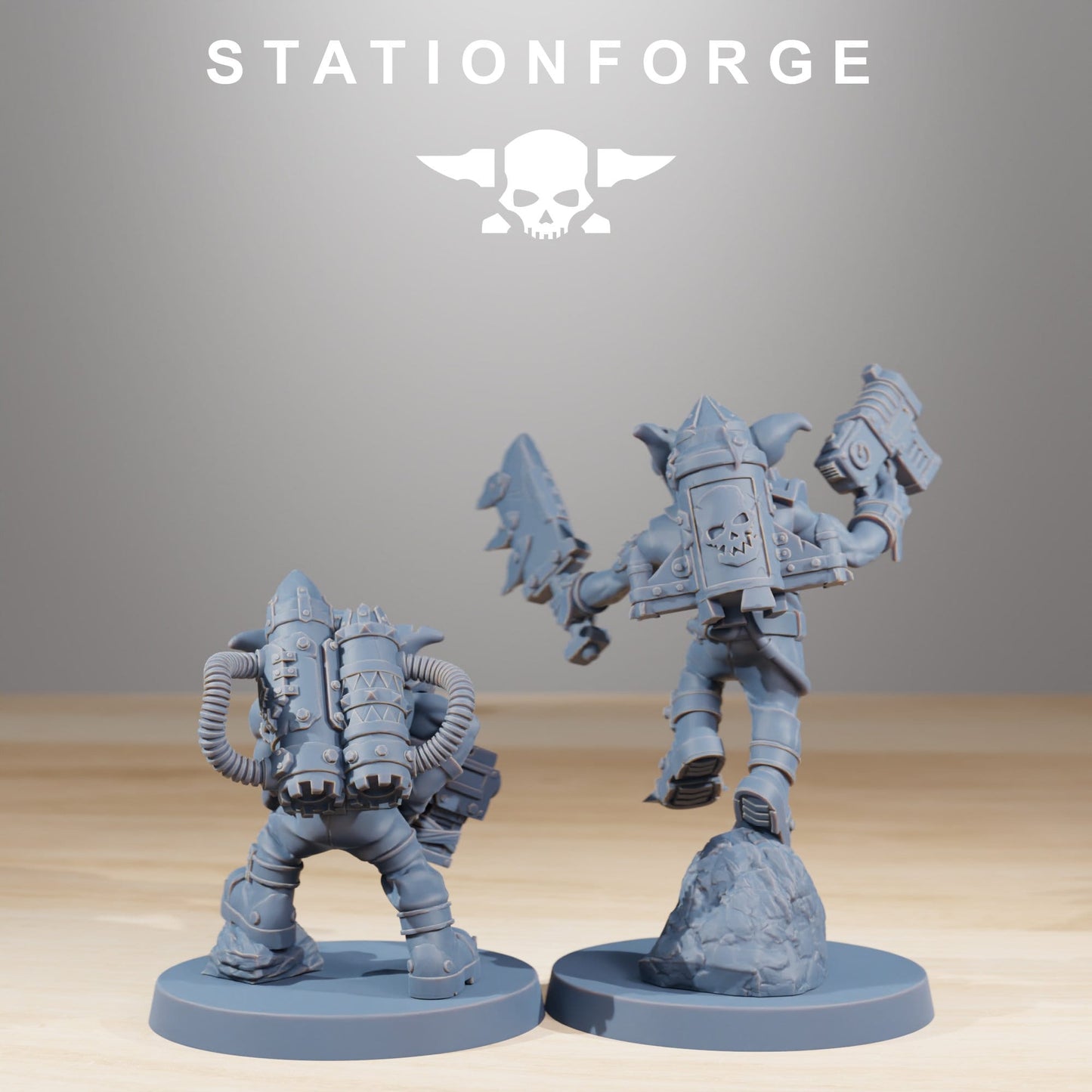 Goblin Jeststers - set of 10 (sculpted by Stationforge)