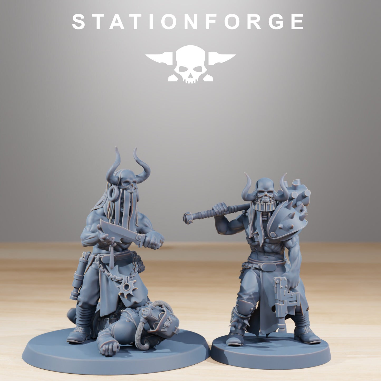 Corrupted Sectarians - set of 10 (with Mutant option) (sculpted by Stationforge)