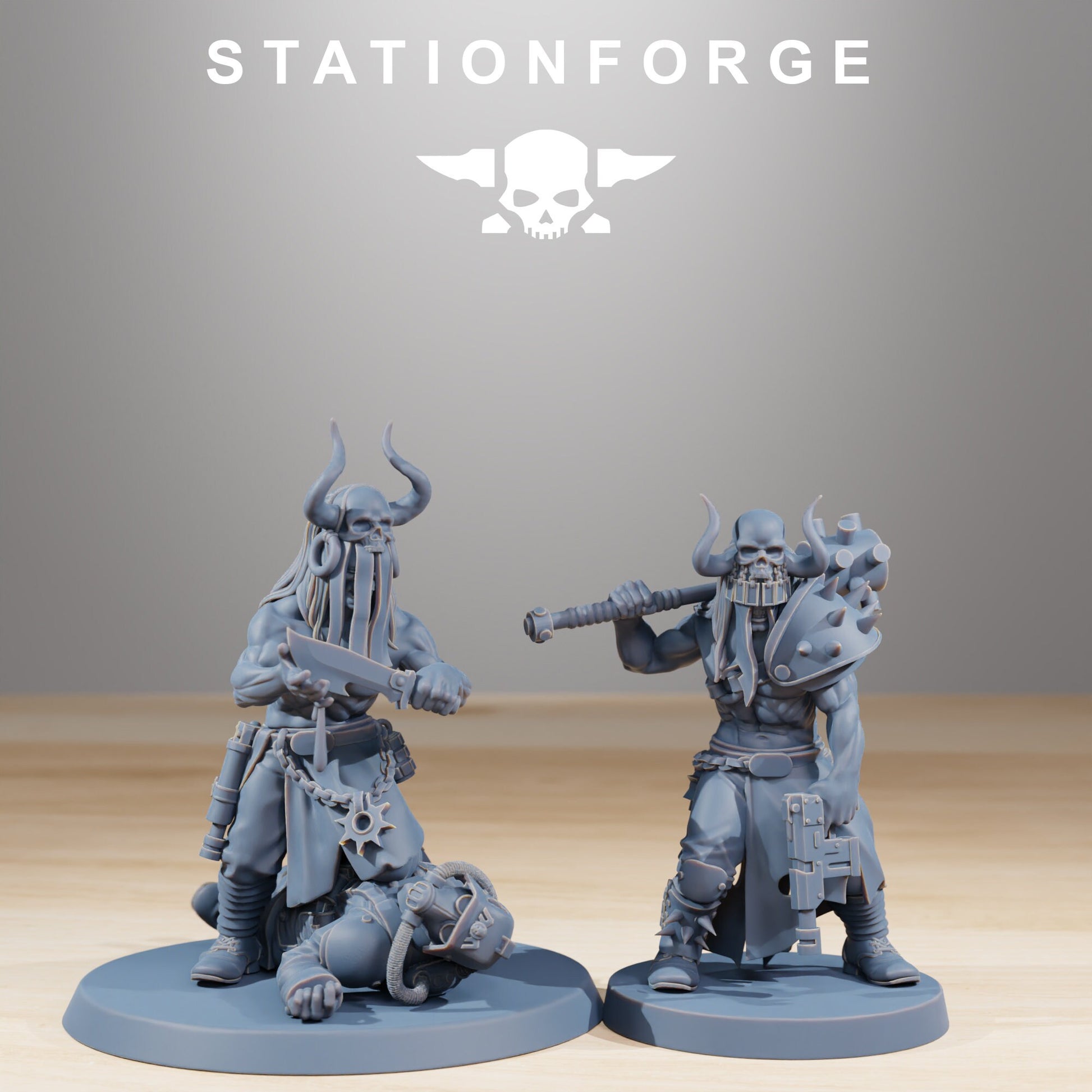 Corrupted Sectarians - set of 10 (with Mutant option) (sculpted by Stationforge)