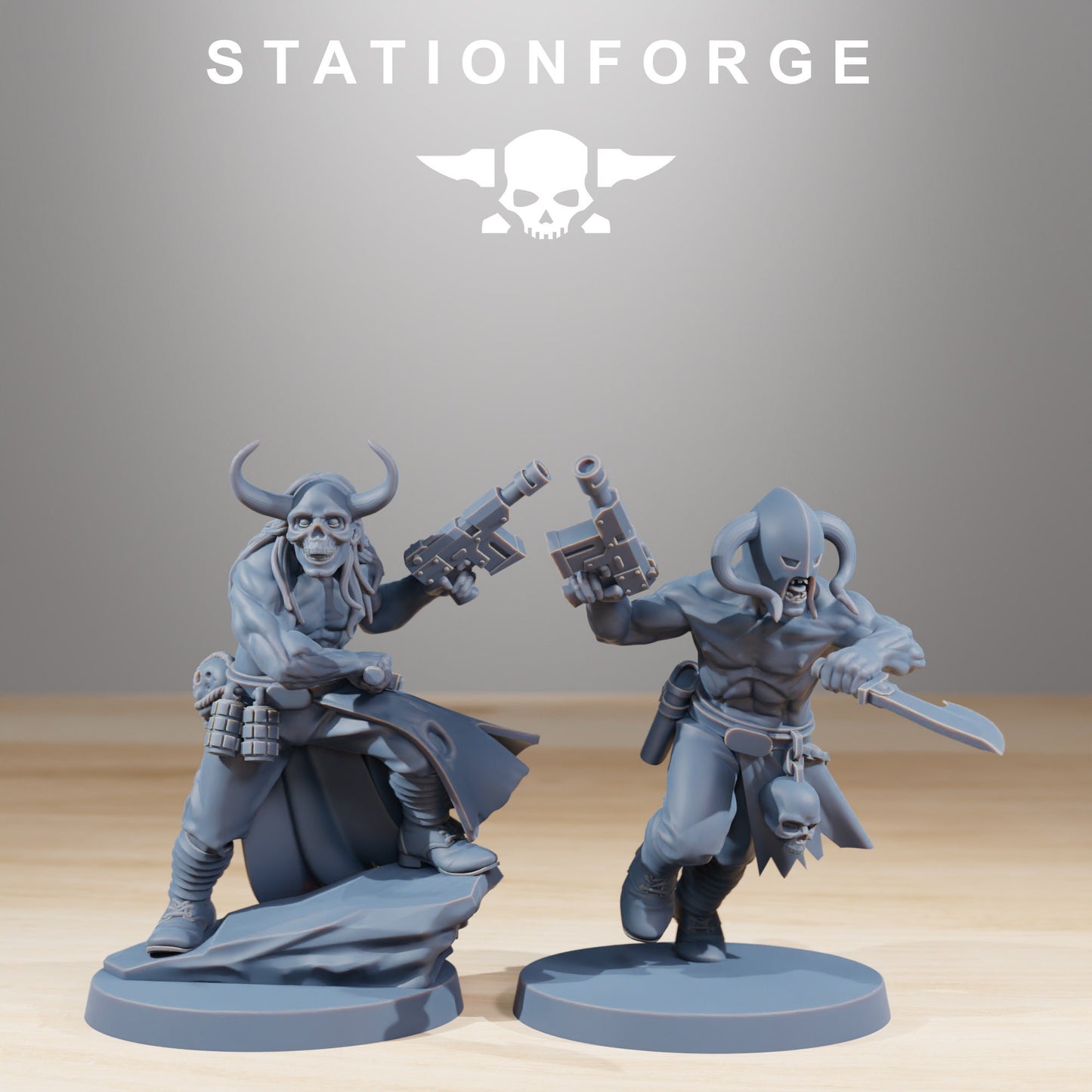 Corrupted Sectarians - set of 10 (with Mutant option) (sculpted by Stationforge)