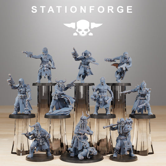 Corrupted Sectarians - set of 10 (with Mutant option) (sculpted by Stationforge)