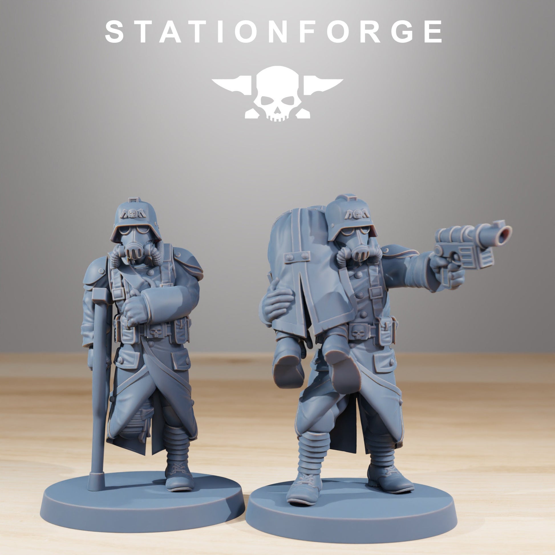 Grim Guard Casualties (11 models) (sculpted by Stationforge)