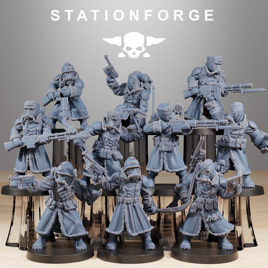 Grim Guard - Frost Watch - set of 10 (sculpted by Stationforge)