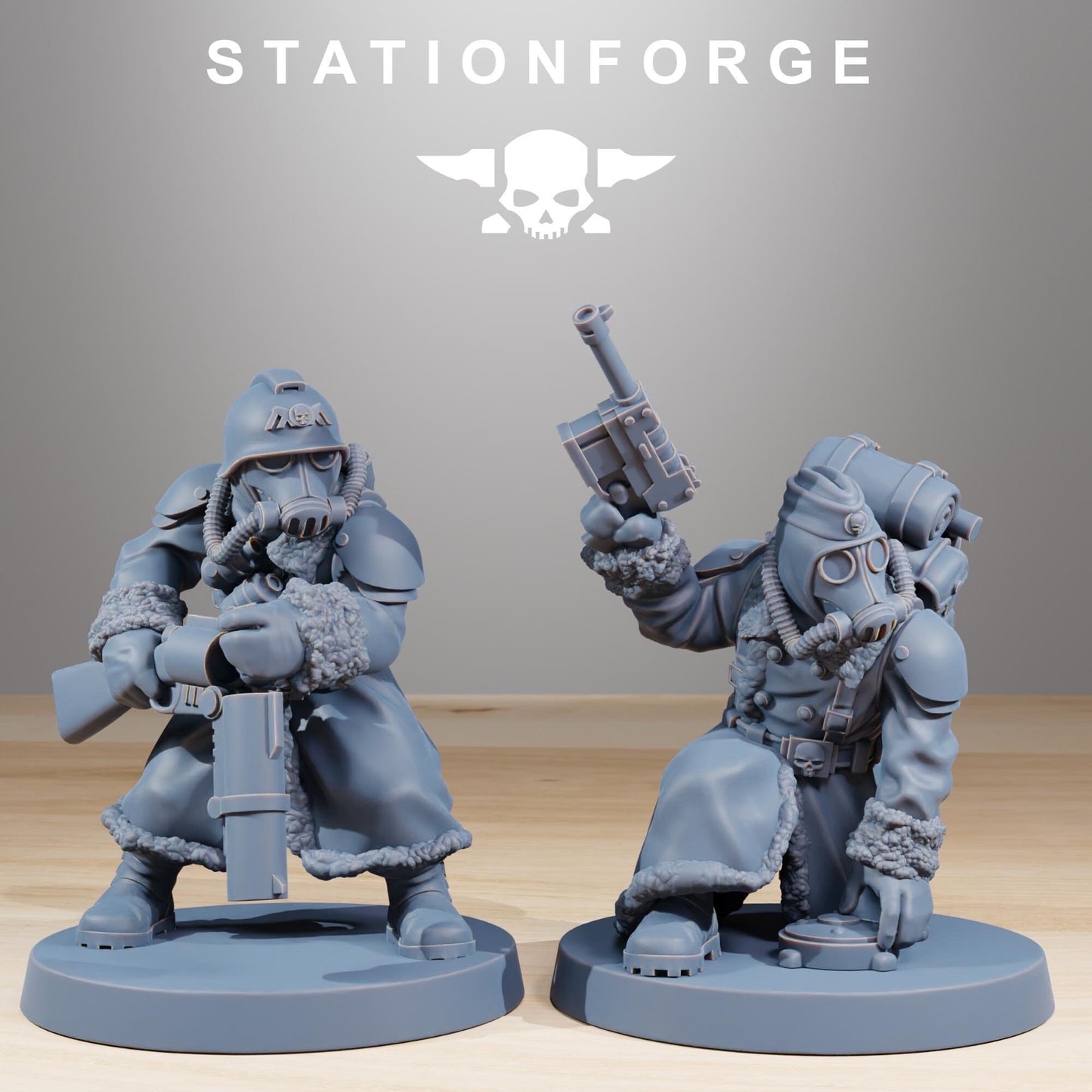 Grim Guard - Frost Watch - set of 10 (sculpted by Stationforge)