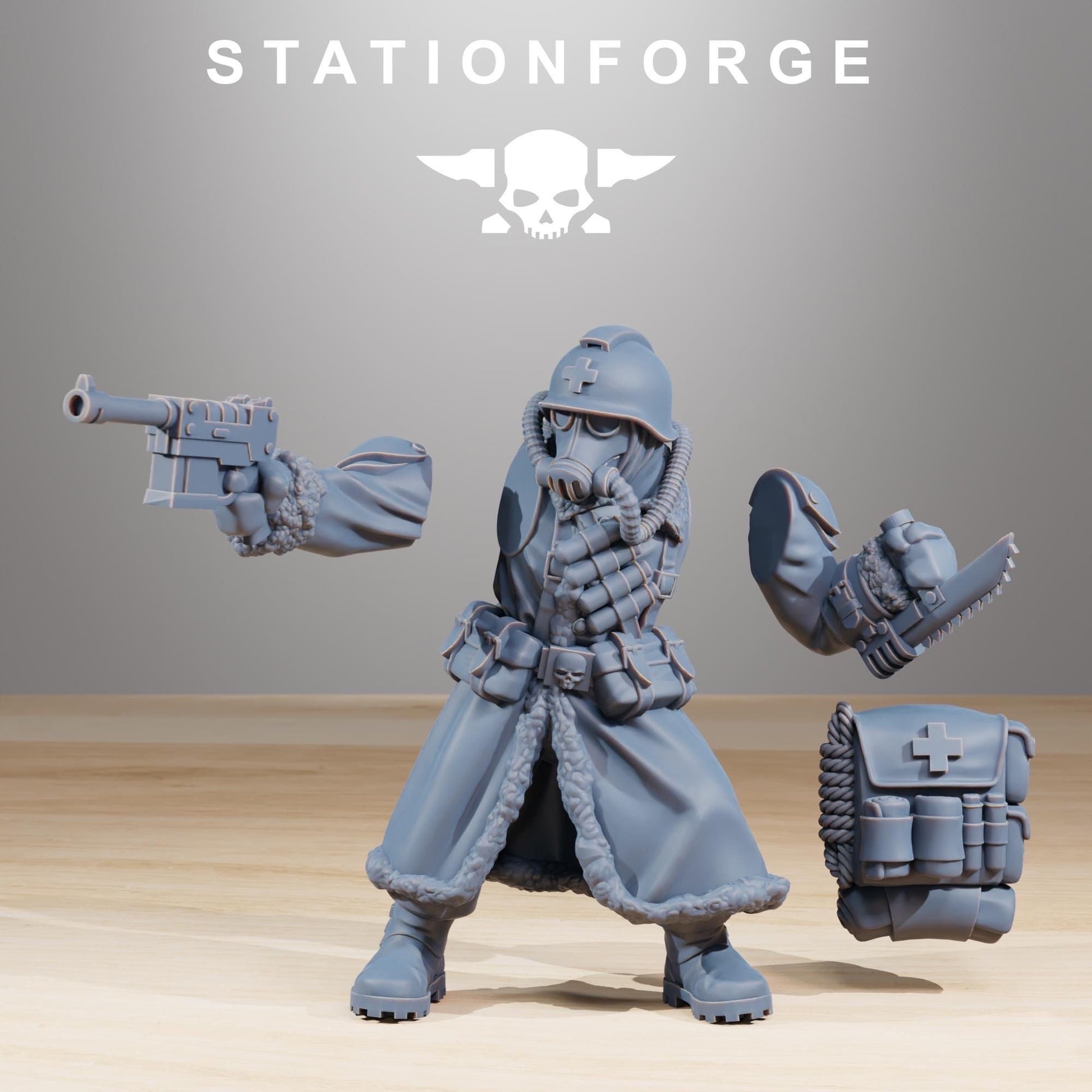 Grim Guard - Frost Watch - set of 10 (sculpted by Stationforge)