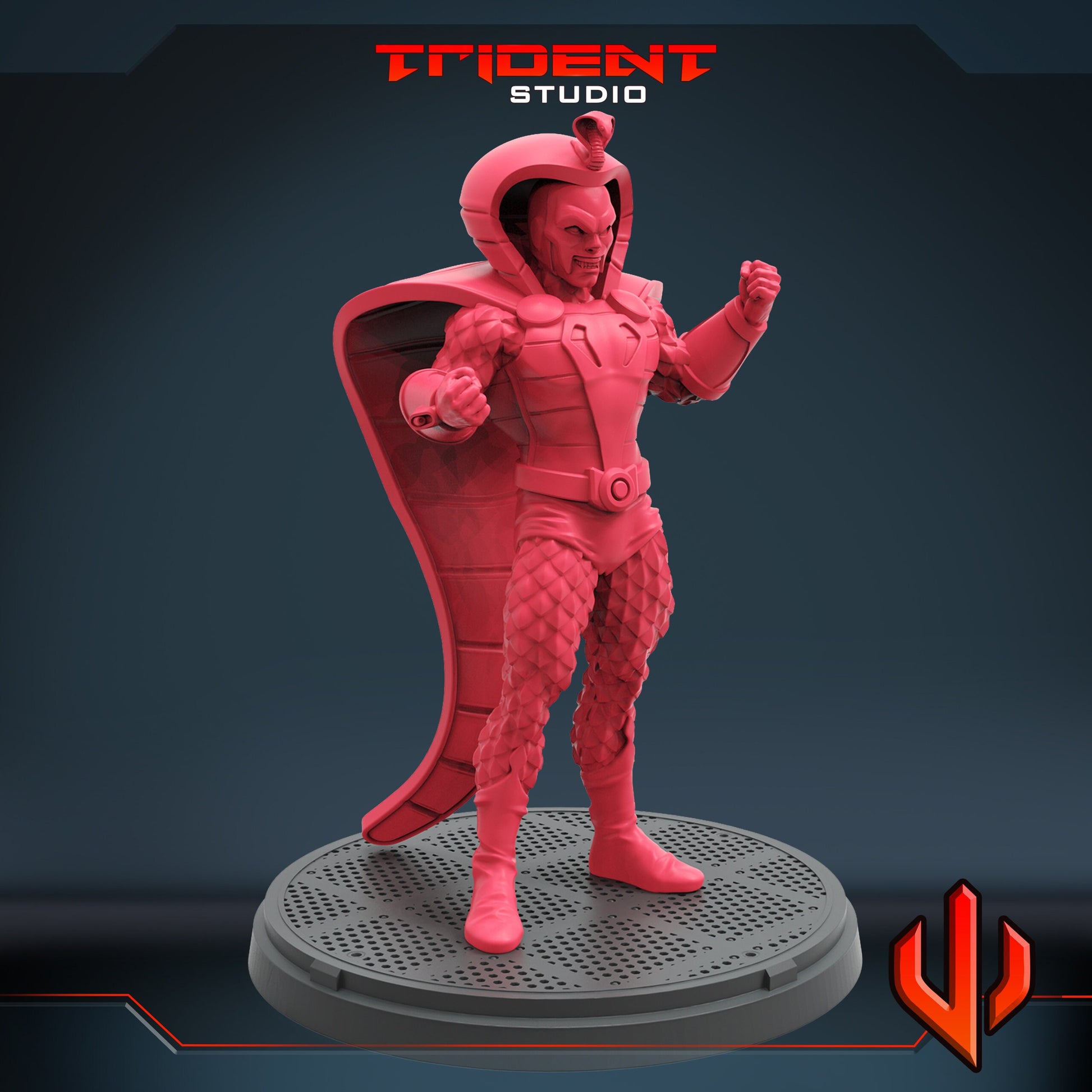 King Cobra (Fan art sculpted by Trident Studio) (Crisis Protocol Proxy/Alternative)