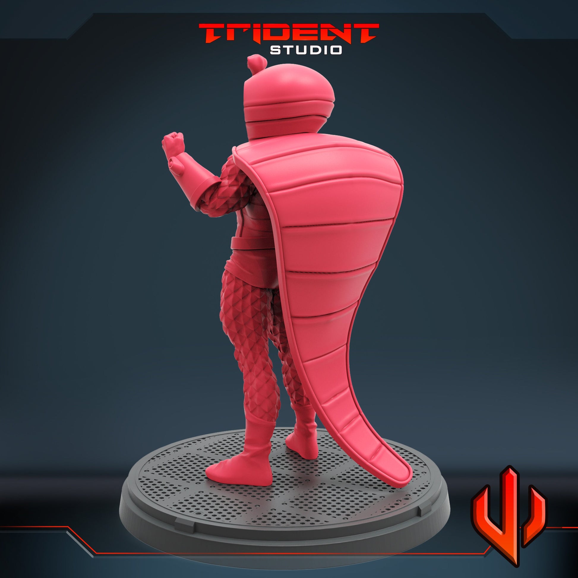 King Cobra (Fan art sculpted by Trident Studio) (Crisis Protocol Proxy/Alternative)