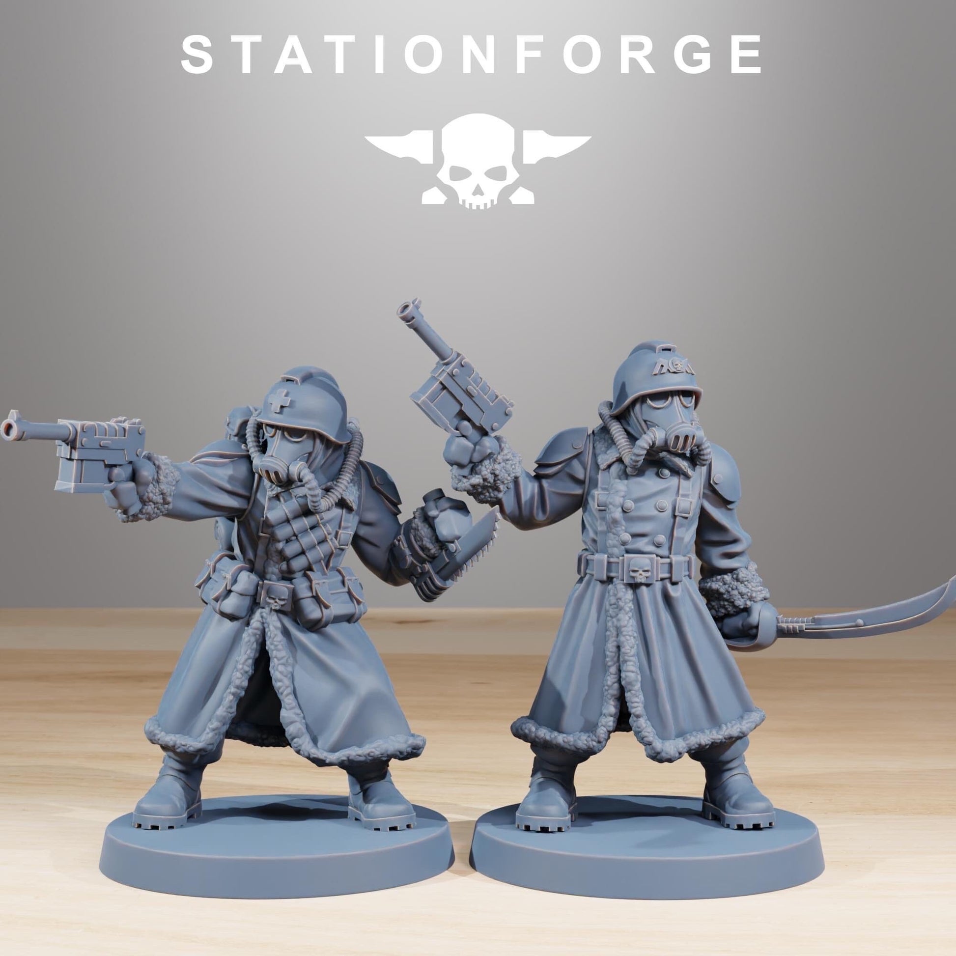 Grim Guard - Frost Watch - set of 10 (sculpted by Stationforge)