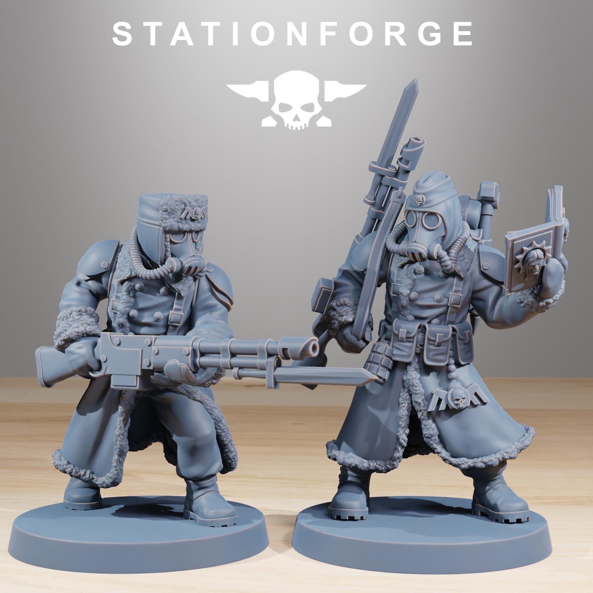 Grim Guard - Frost Watch - set of 10 (sculpted by Stationforge)
