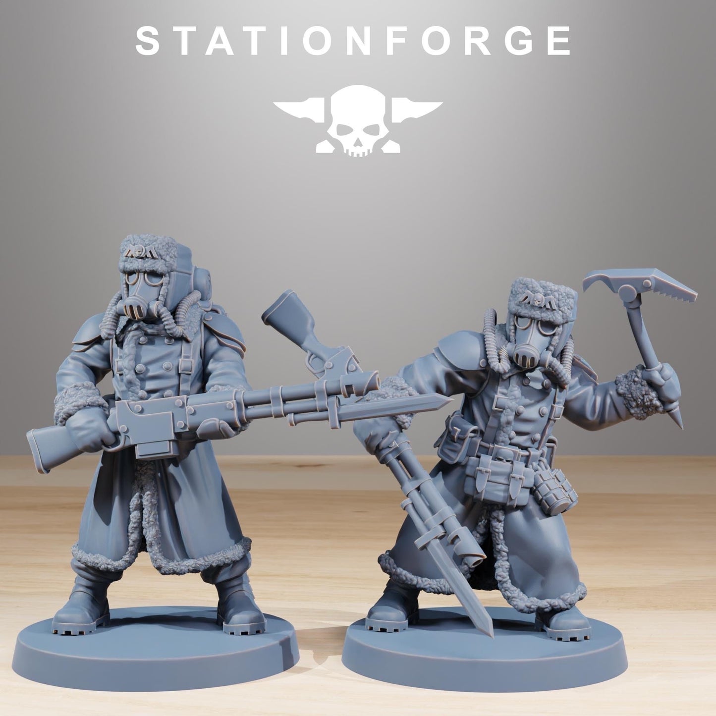 Grim Guard - Frost Watch - set of 10 (sculpted by Stationforge)