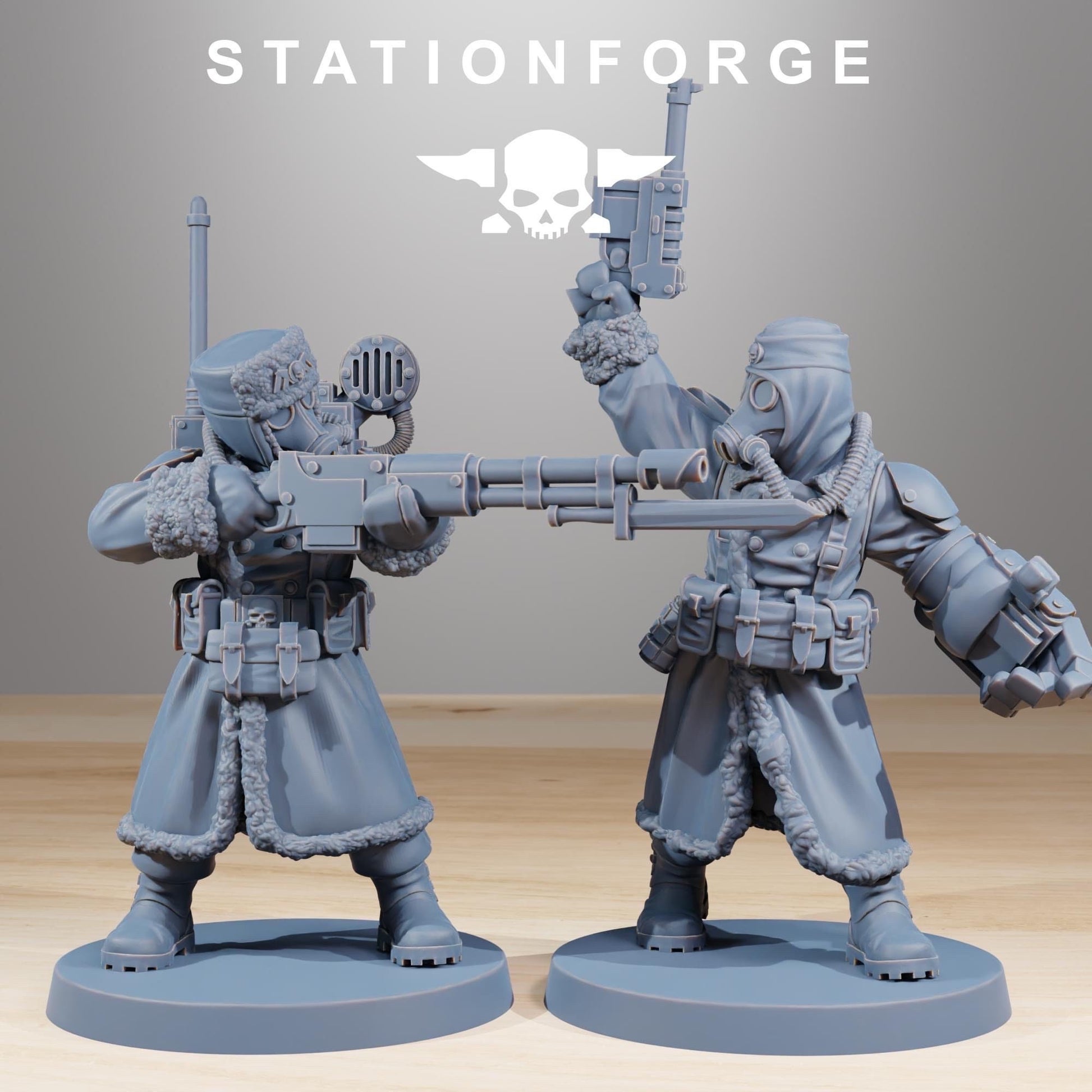 Grim Guard - Frost Watch - set of 10 (sculpted by Stationforge)