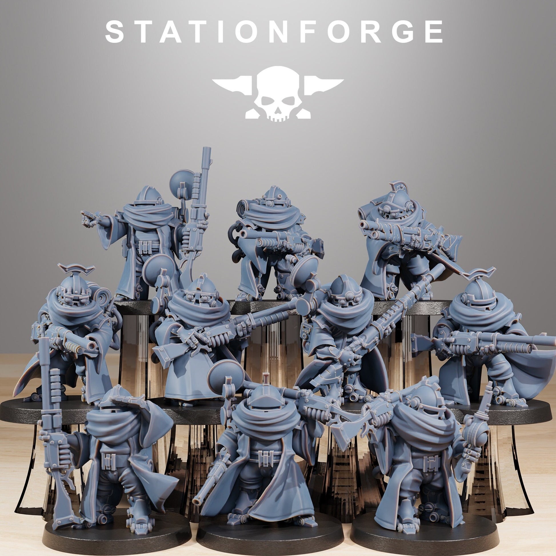 Scavenger Advanced Junkards - set of 10 (sculpted by Stationforge)