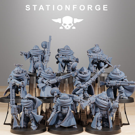 Scavenger Advanced Junkards - set of 10 (sculpted by Stationforge)