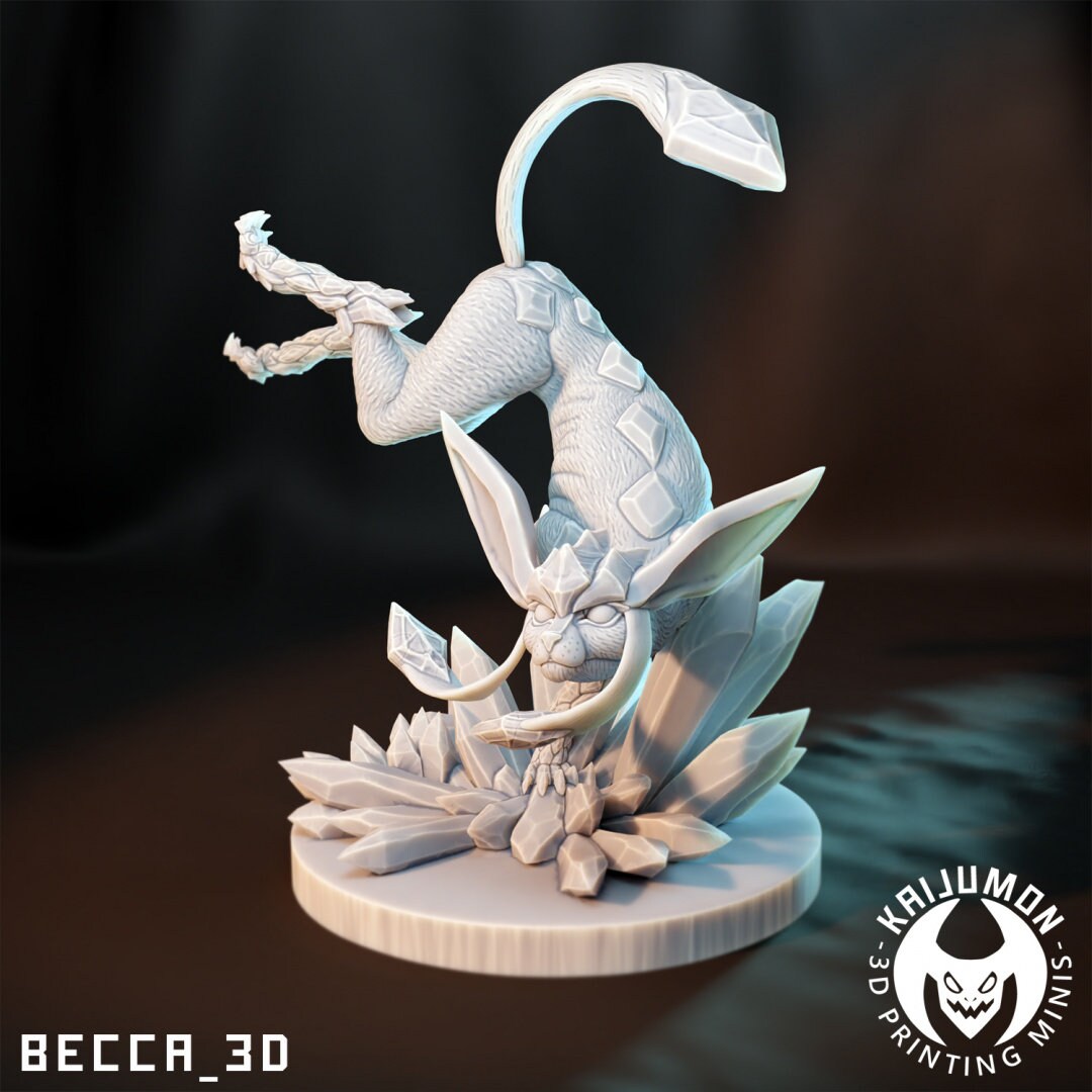 Ice Cat (sculpted by Kaijumon)