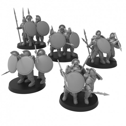 Roman Power Armoured Marines Hoplites (15) (sculpted by That Evil One)