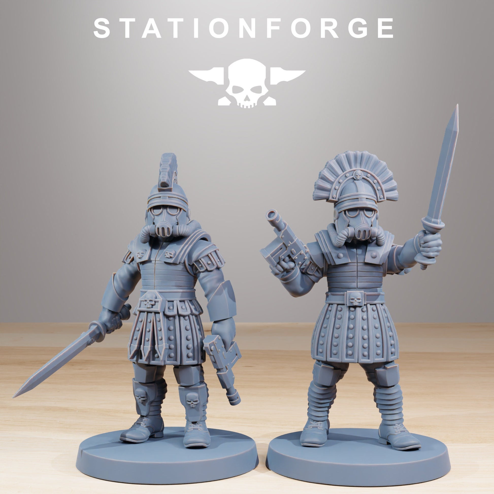 Grim Guard Vexillatio - set of 12 (sculpted by Stationforge)